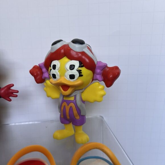 McDonalds CACTUS PLANT BIRDIE HAPPY MEAL TOY FIGURES CROCS KEYCHAIN LOT - Picture 4 of 10